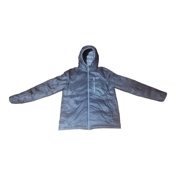 Patagonia Puffer Jacket Gray Womens Size Medium Reversible - Picture 2 of 11